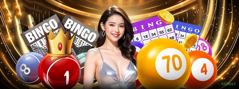 Imagem promocional do cassino online da 668bet mostrando jogos ao vivo