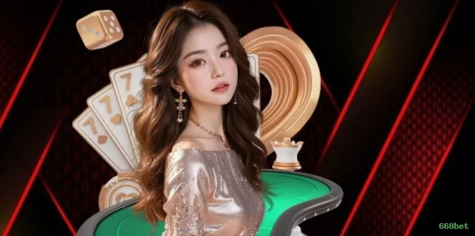 Imagem promocional do login da 668bet
